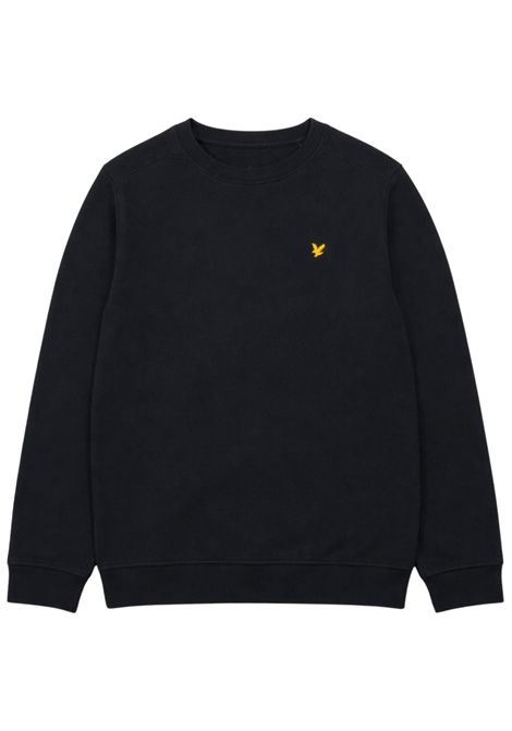 Felpa bambino nera in viscosa LYLE & SCOTT | 54411NERO